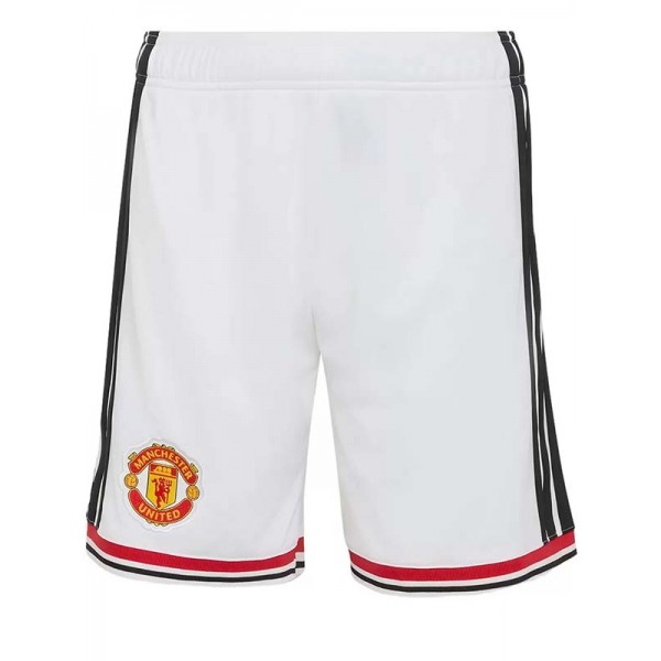 Manchester United home soccer shorts 2026-2027